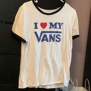 Womens vans x-large t shirt